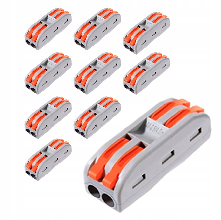 

10x Szybkozłączka Złączka Przelotowa Linka 4x 4mm