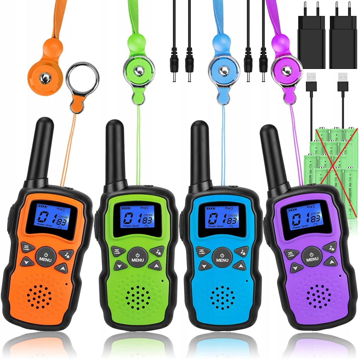 Zestaw Walkie Talkie Wishouse 4 sztuki 13175280130 Allegro.pl