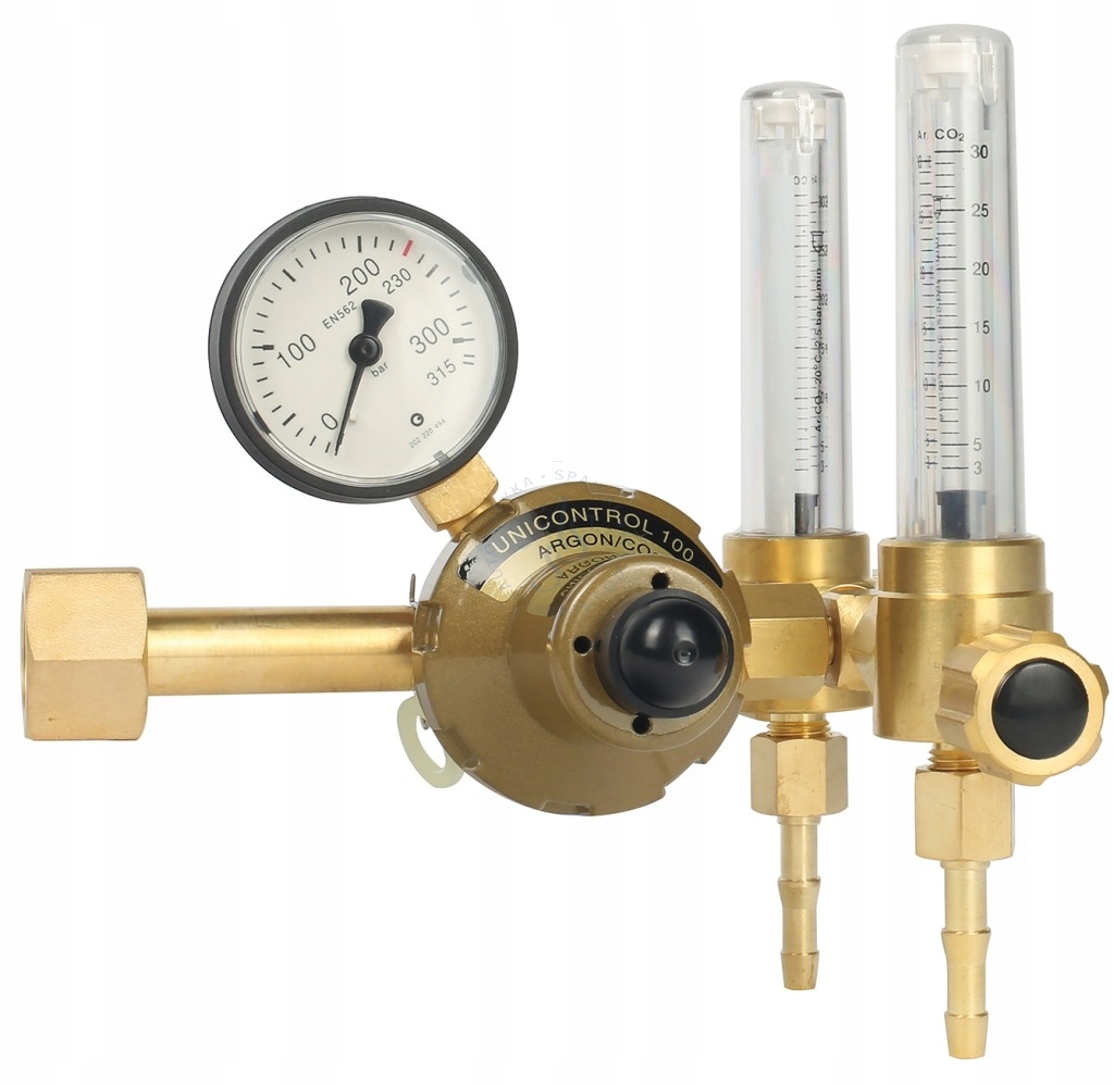 Reduktor Gce Uniflow Ar/Co2 Oxid uhličitý Argon MIX směs 2 Rotametry