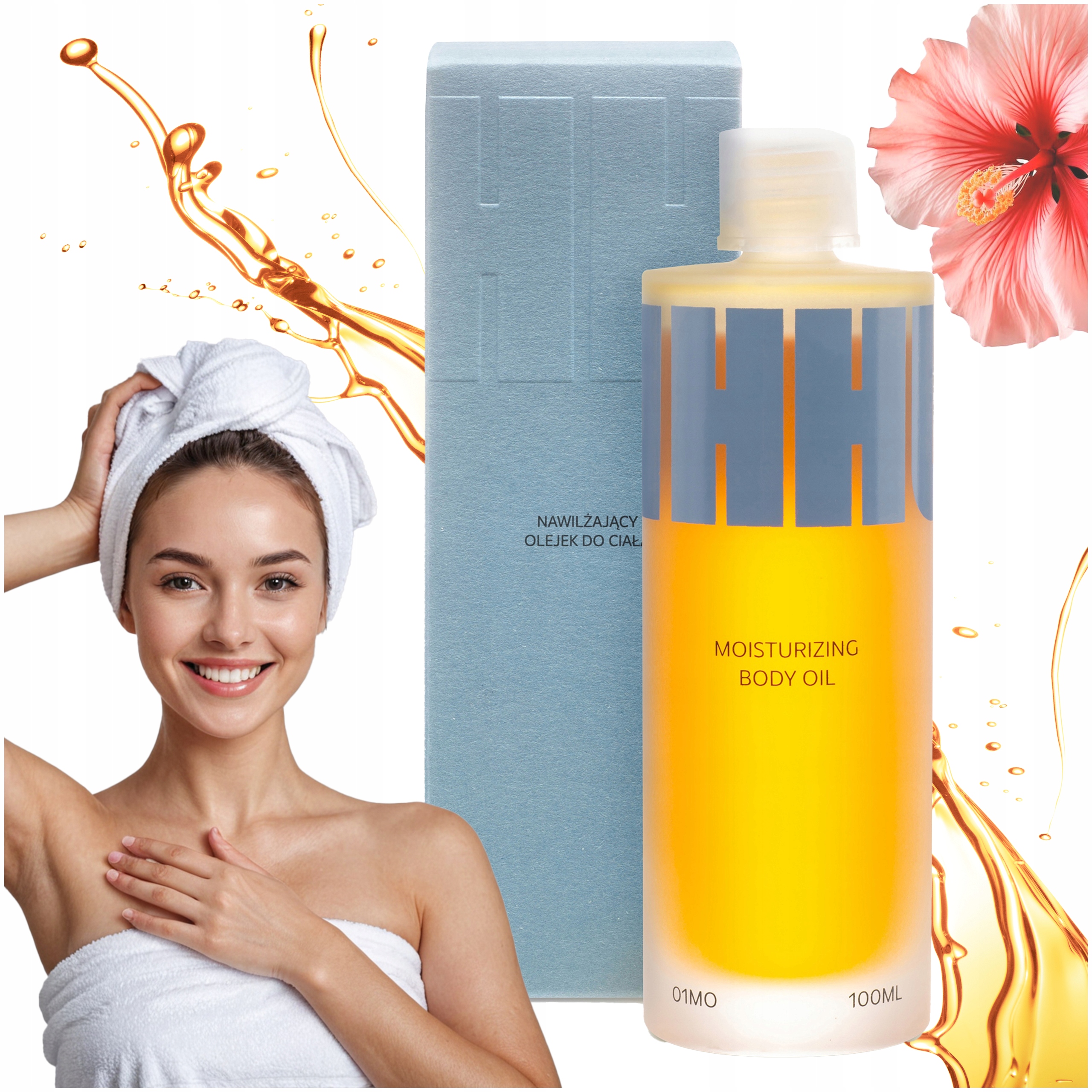 Olejek Do Ciała 100% Naturalny Regenerujący Ujędrniający Nawilżający 100ml