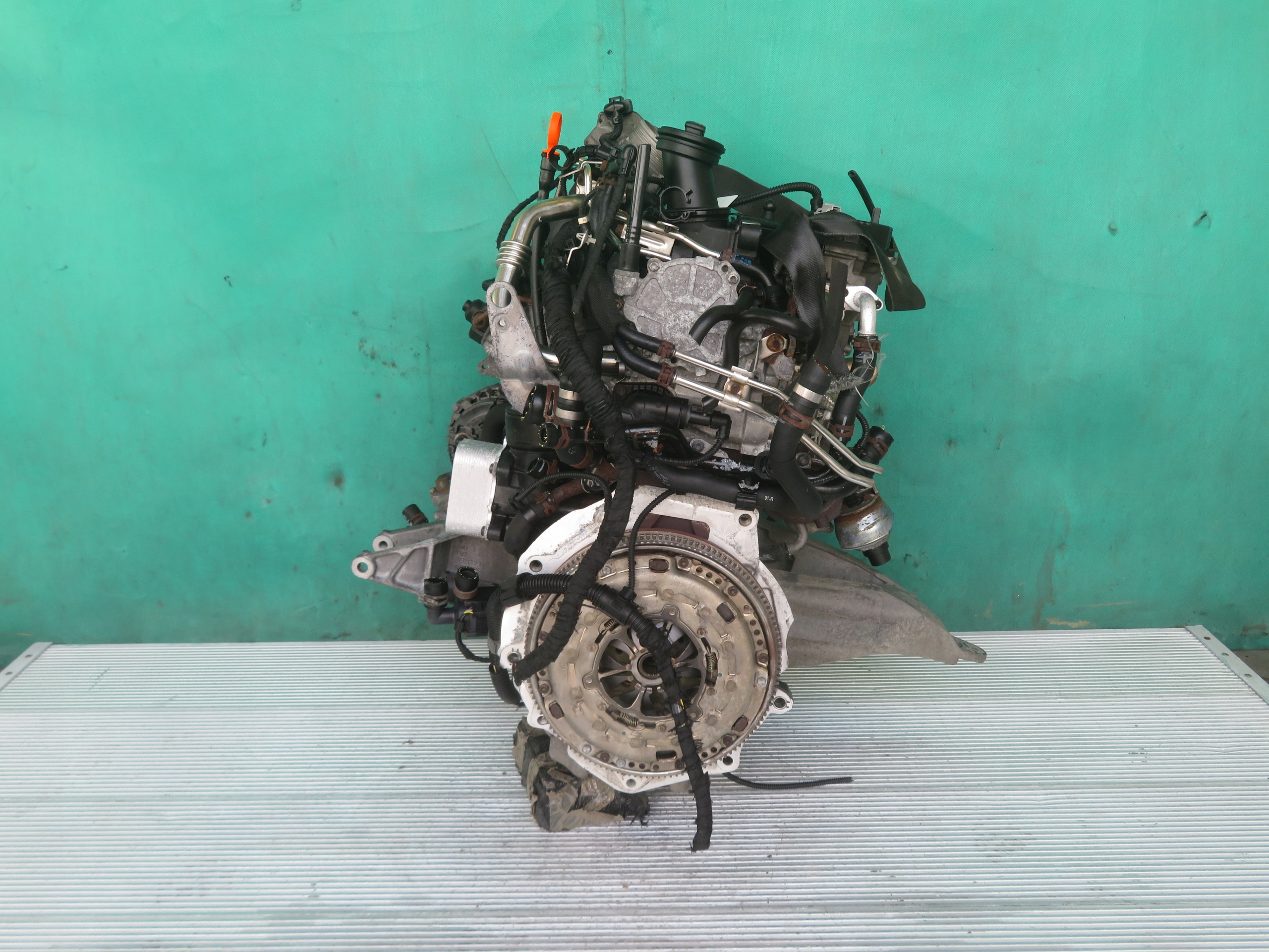 VW TRANSPORTER T5 12R 2.0 TDI engine complete CAA