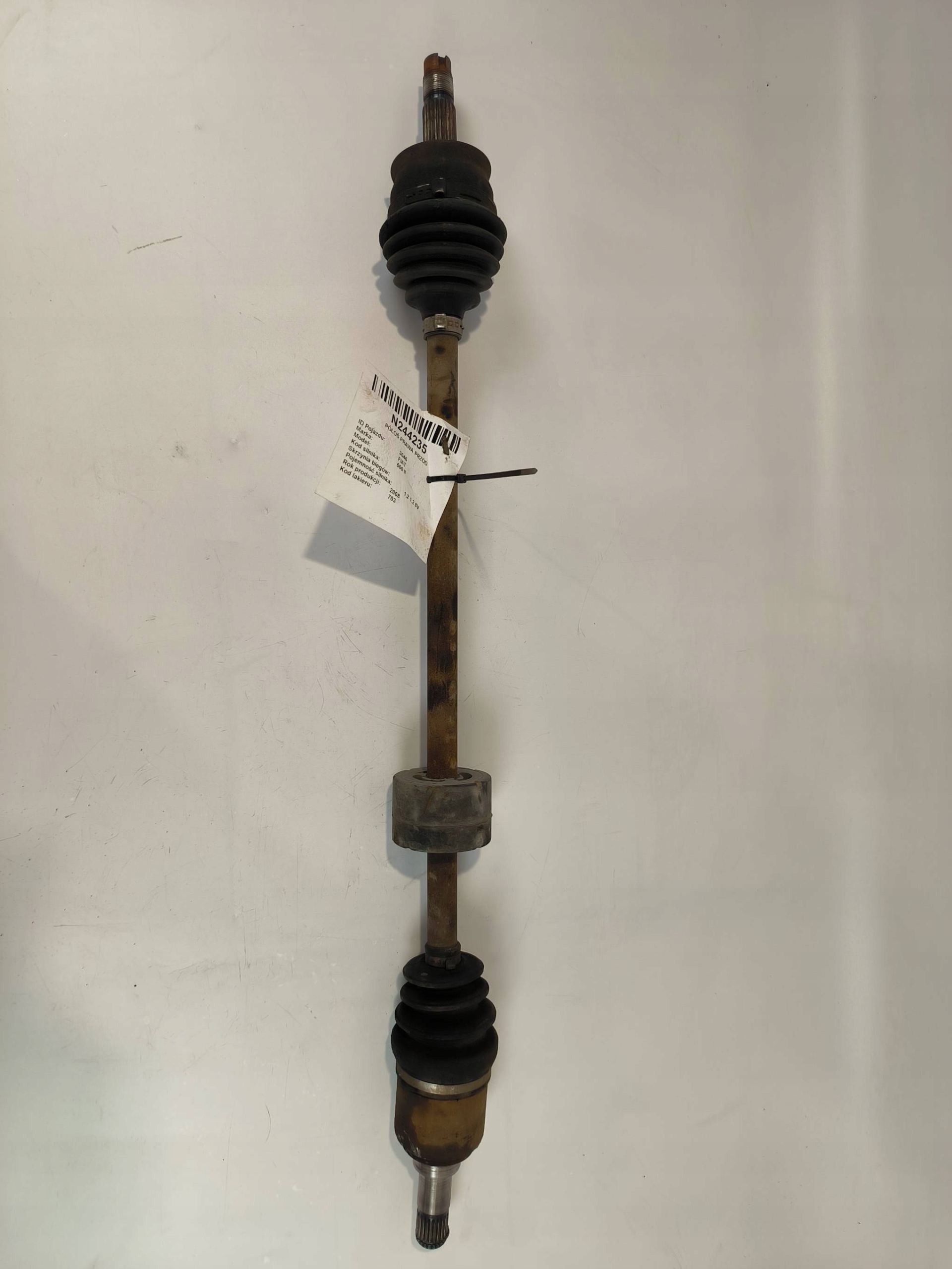 semi-axis left front FIAT 500 II
