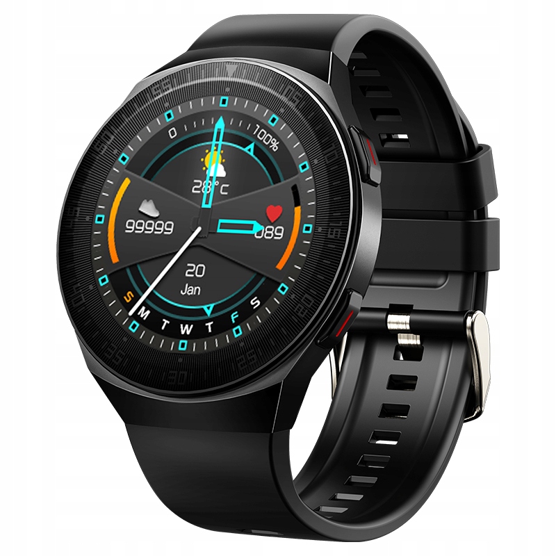 

Zegarek Męski Smartwatch z Ekg i Ciśnieniomierzem