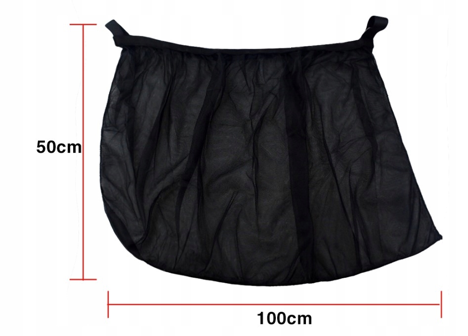 MOSKITIERA OSŁONA SAMOCHODOWA NA SZYBY DO SAMOCHODU ZASŁONKI AUTA 2 SZT Producent bez marki