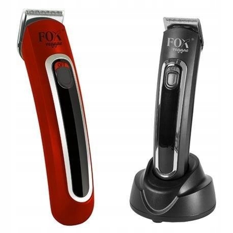 Fox Reggae Bezdrátový zastřihovač vlasů a vousů Barva Červená