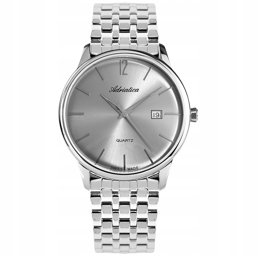 Pánské Hodinky Adriatica A8254.5157Q stříbrné branso