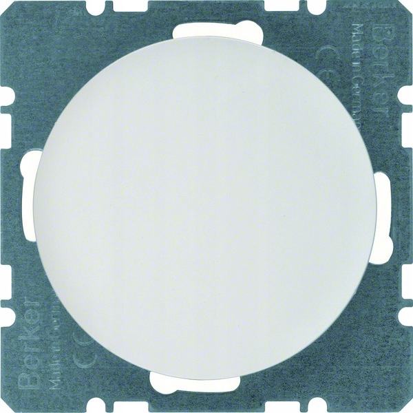 

Berker R.1/R.3 Zaślepka z płytką czołową biała