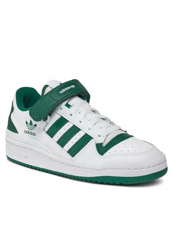 Adidas Forum Low White S Zelenou Sportovní Koženou Barvou 42 2/3 U2C