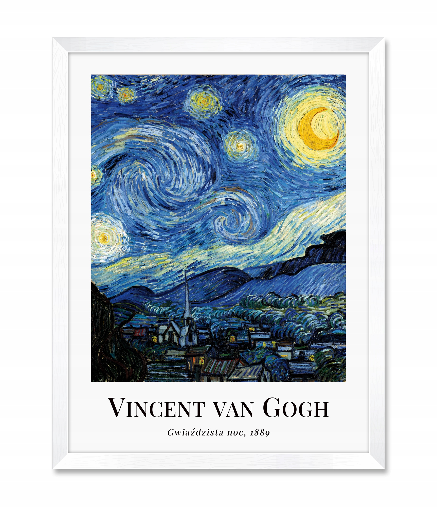 

Obraz reprodukcja Gwiazdy Noc Vincent Van Gogh A3