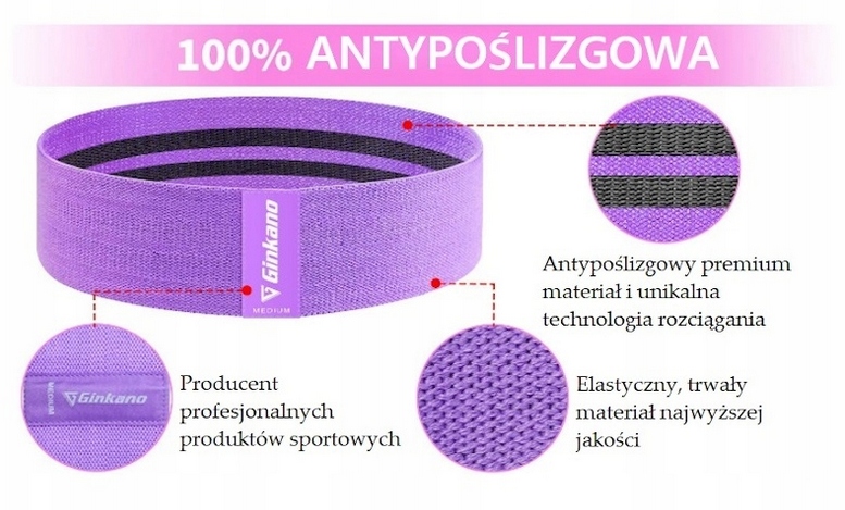 

Gumy Oporowe Do Ćwiczeń 2szt Zestaw
