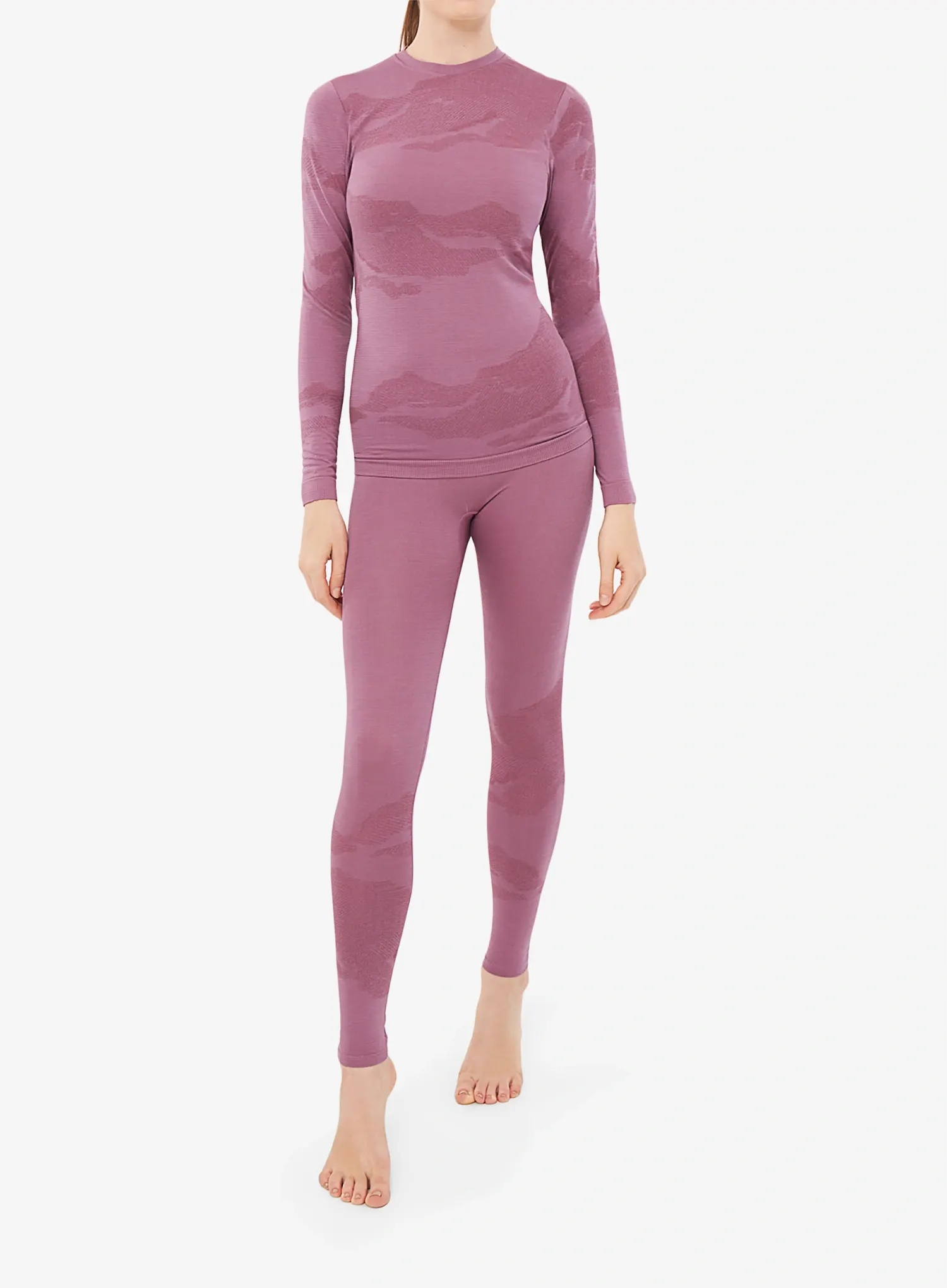 Dámské termoaktivní spodní prádlo Viking Base Layer Gasher Set pink L