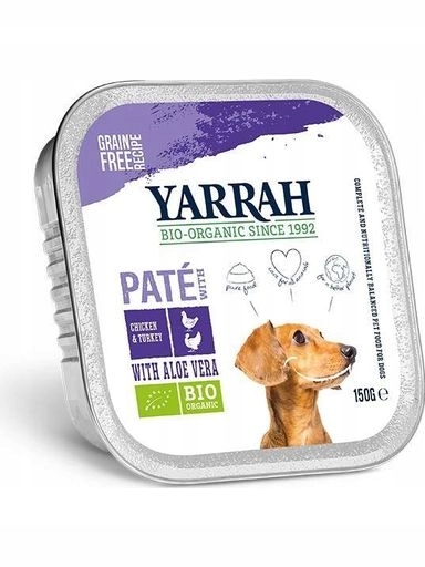 5xYARRAH (pro psa) paštika z kuřecího, hovězího a krůtího masa s aloe vera Bio 150 g