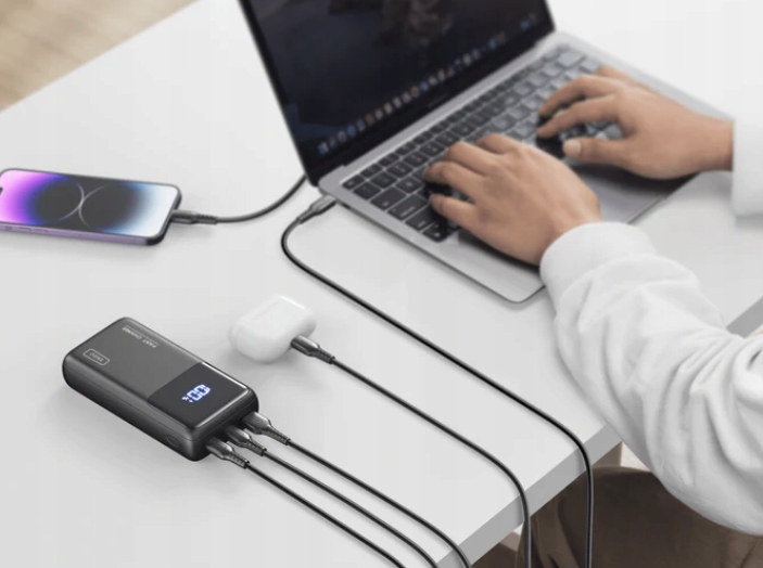 INIU Power Bank 20000mAh 65W USB C Do Telefonów i Laptopów — miniatura 12