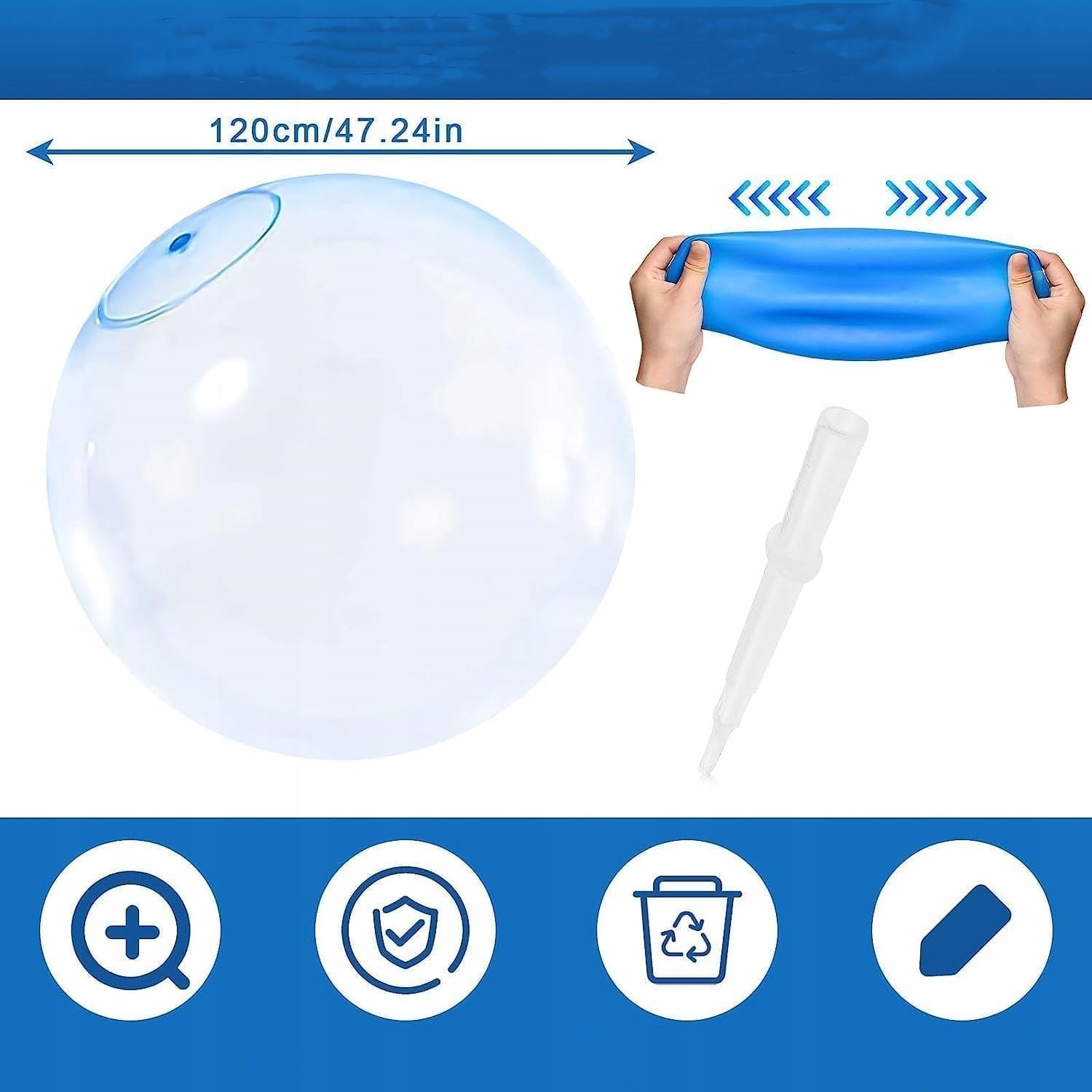 Super rozmiar Bubble Ball Toy dla dorosłych Kod producenta GF25674