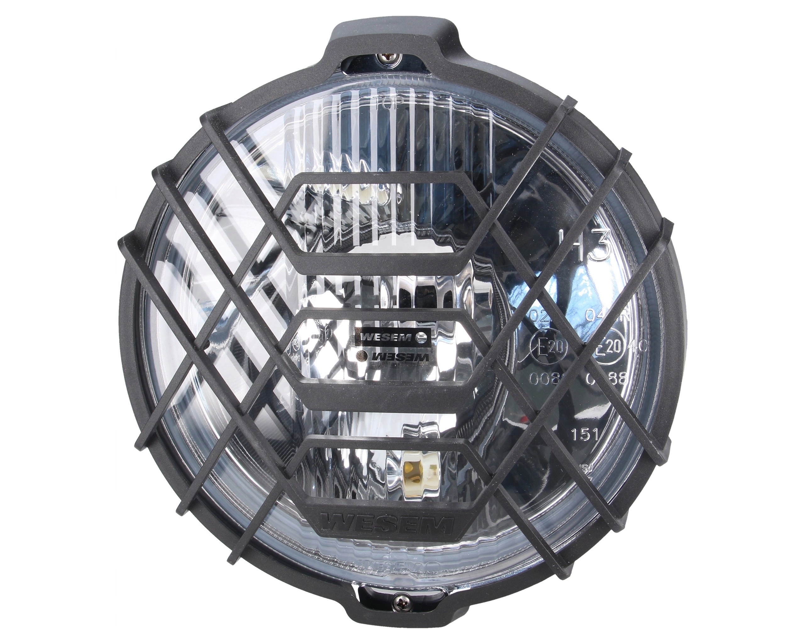 světlomet silniční chrom H3 Wesem HO2.15260 183mm