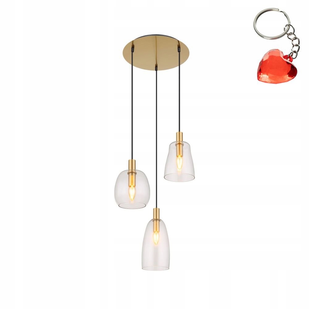 Závěsná lampa Garri 15789-3HM Globo