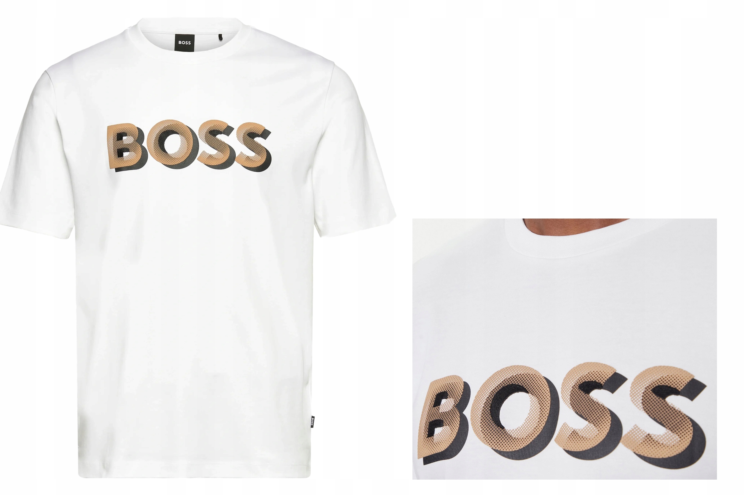 Hugo Boss Biały T-shirt Męski XXL H-Thompson 656 50551902