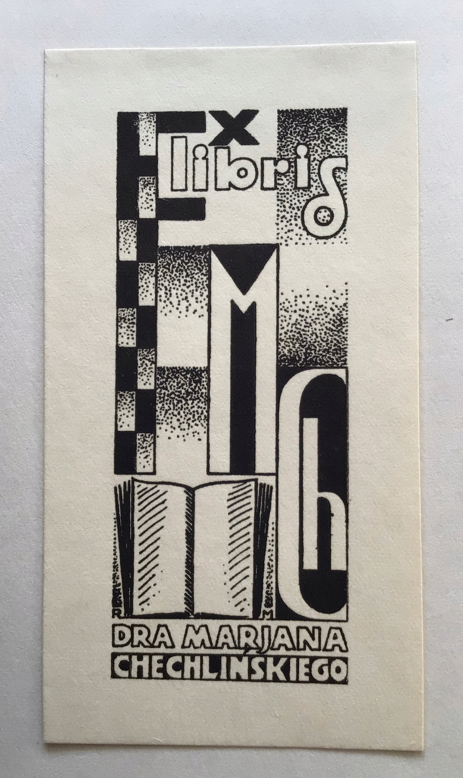 Ex-libris Mariana Chechlińskiego