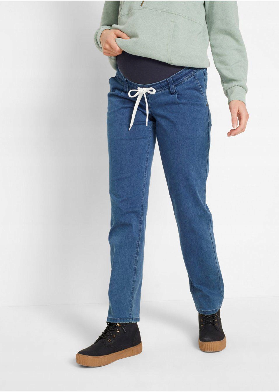 38 B.p.c _OS CIĄŻOWE SPODNIE JEANSOWE Marka inna