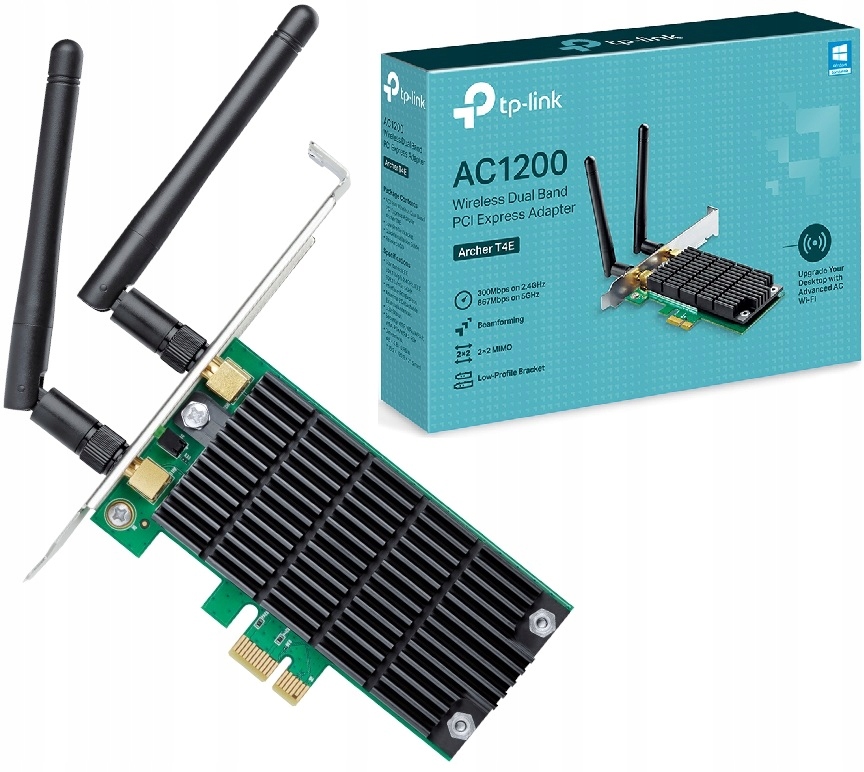 Tp-link Síťová karta Archer T4E Pci-e AC1200