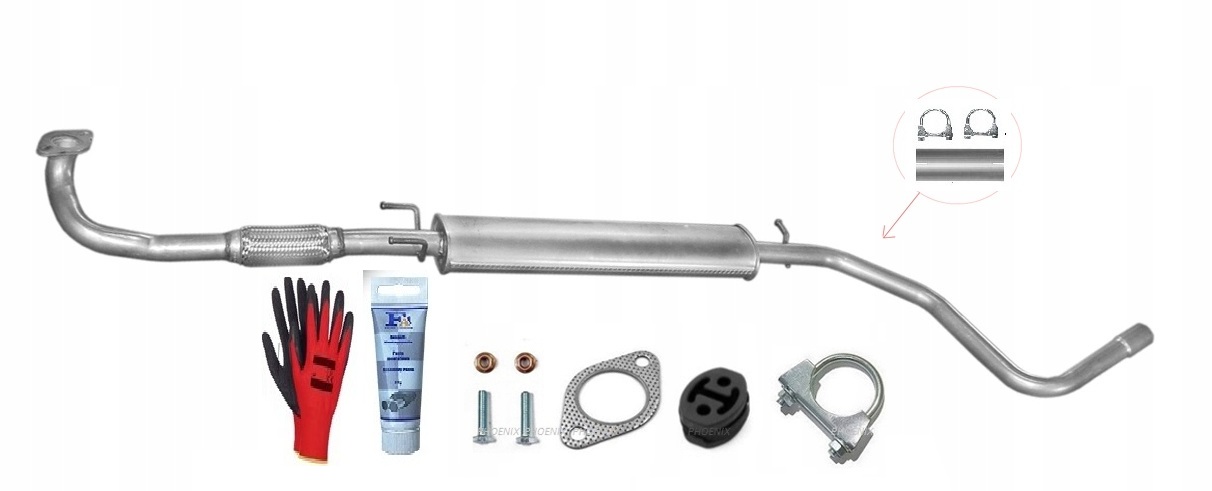 Fiat Stilo 1.6i 16V (2001-2006) Tlumič bonus