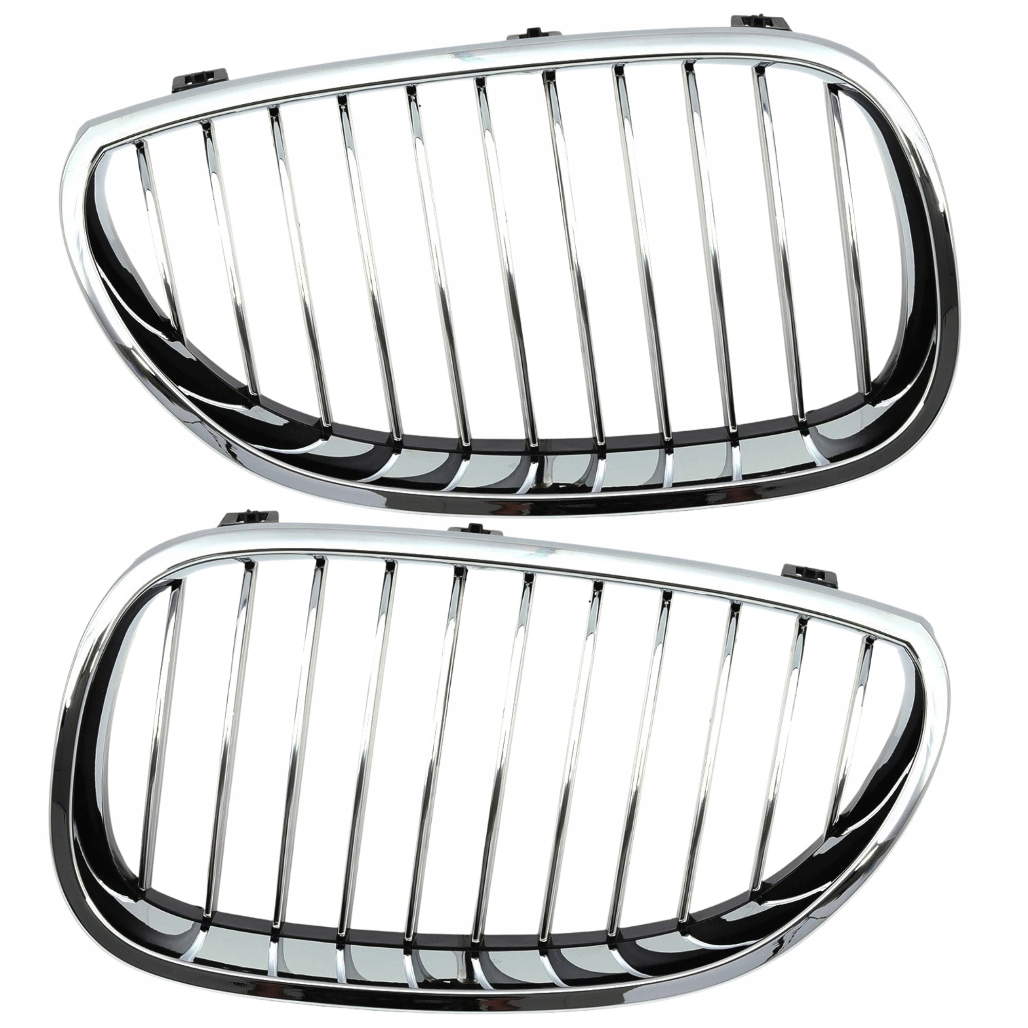 Bmw 5 E60 E61 2007-2010 LCI Atrapa Gril Chrom Ledvina Přední Levá Pravá