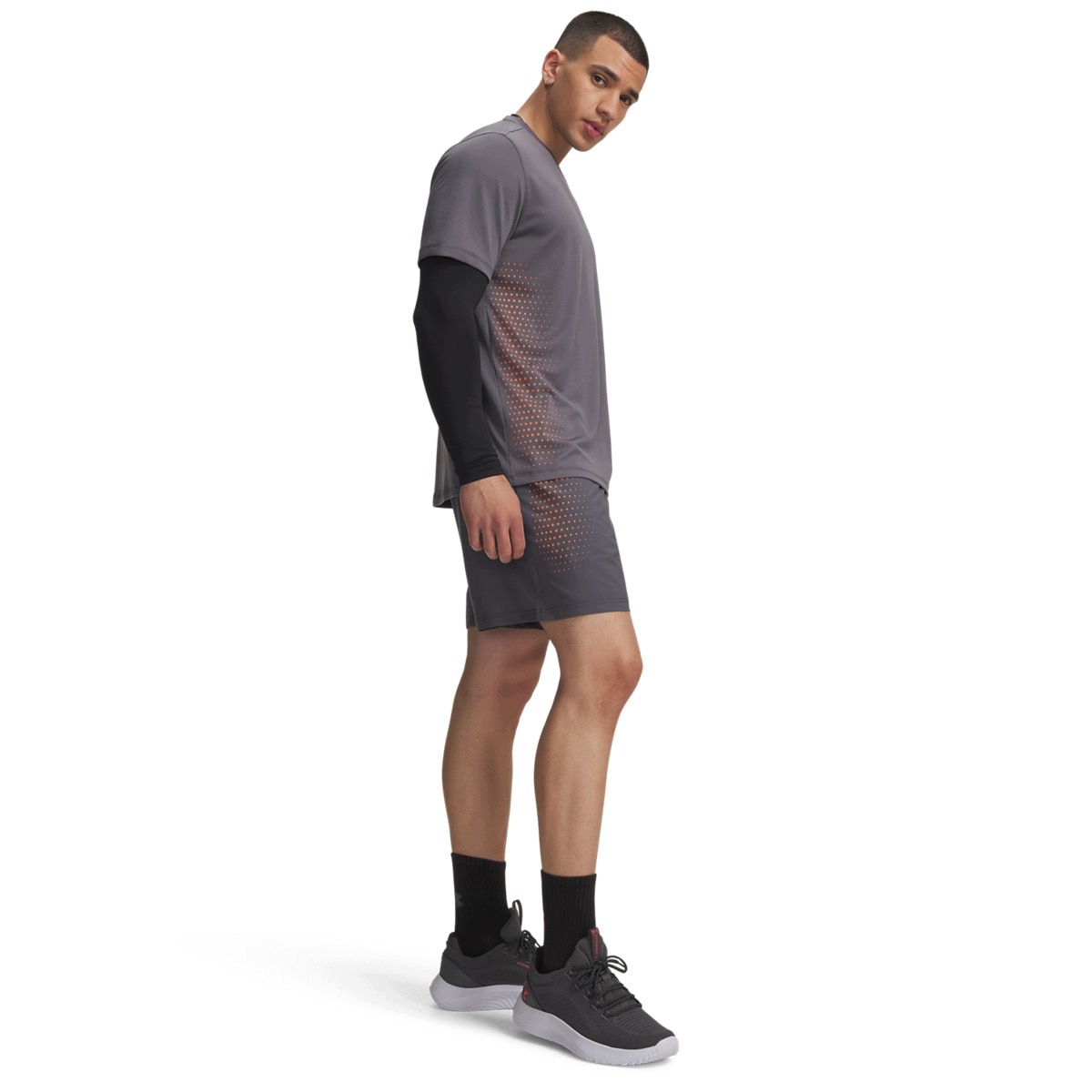 Męskie spodenki treningowe Under Armour Ua Tech Play Short Szary XL