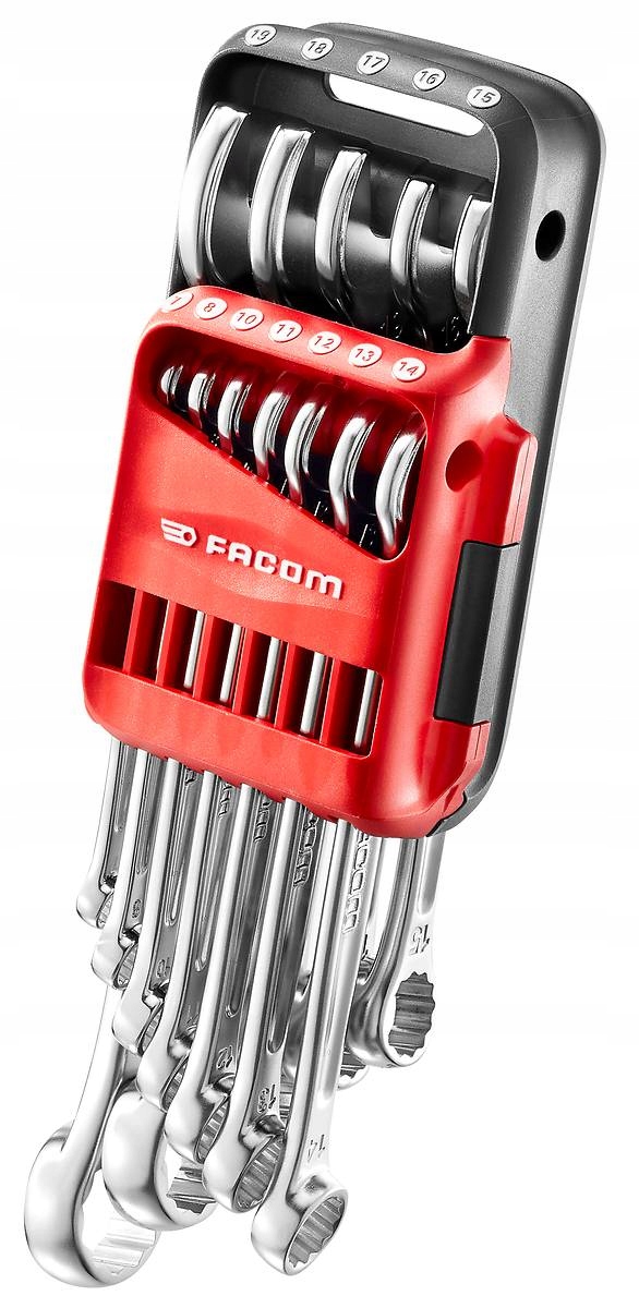 ZESTAW 12 KLUCZY PLASKO OCZKOWYCH FACOM 440 JP12A