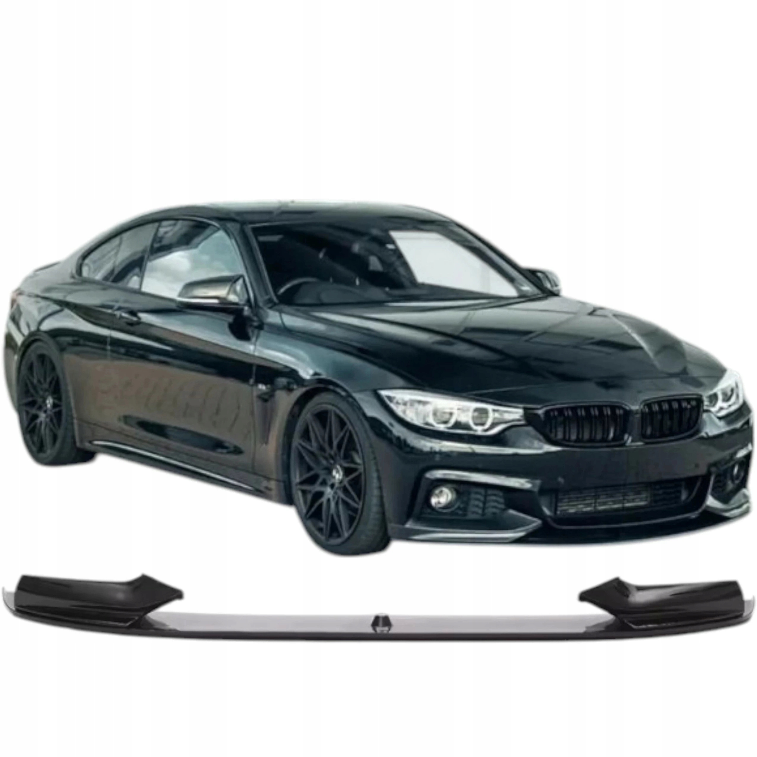 Bmw F32 F36 F33 Krytka nárazníku Splitter Spoiler Spojler Přední M Balíček