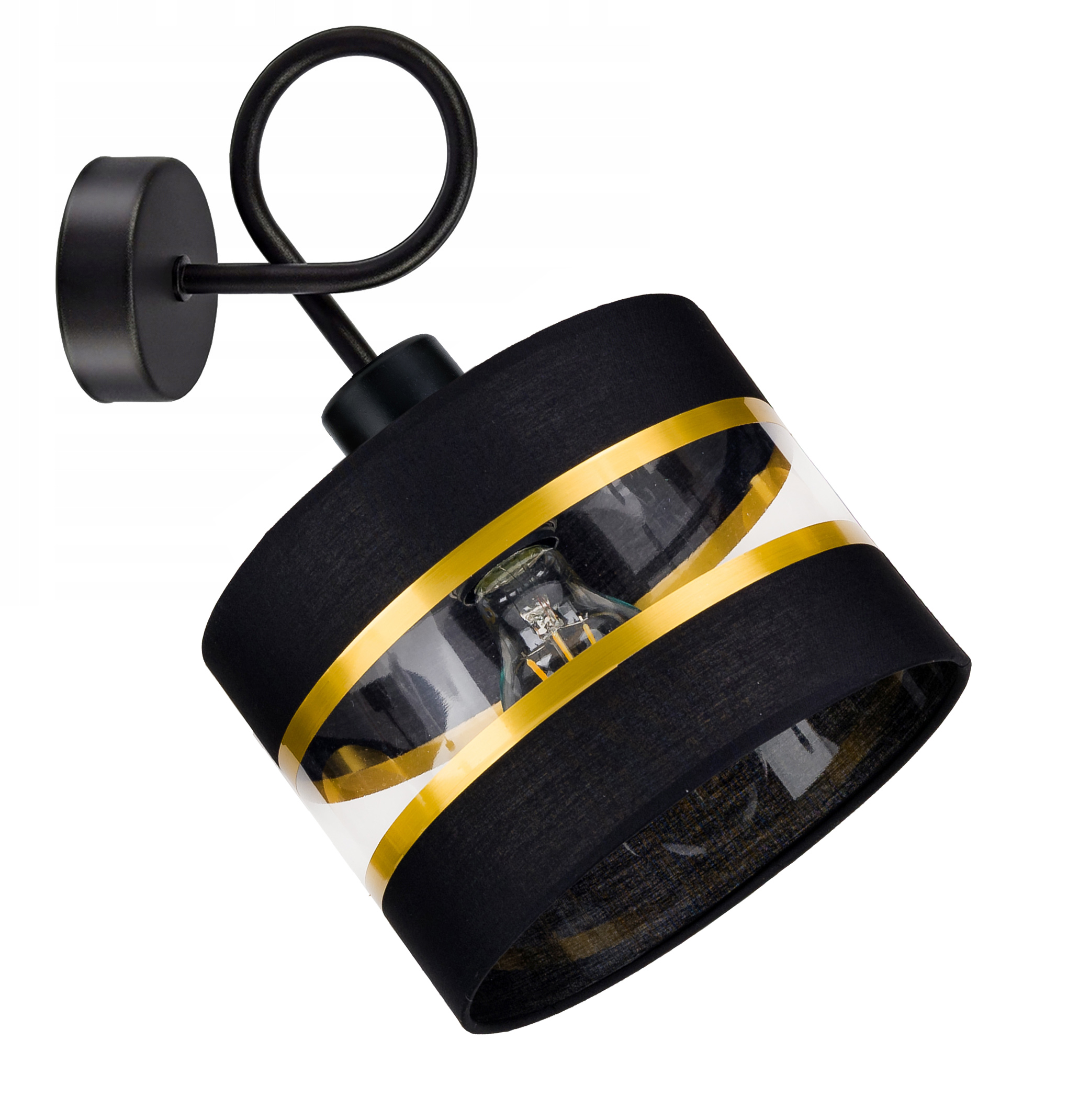 

Lampa Kinkiet ścienny Stały E27 Loft Abażur 20cm