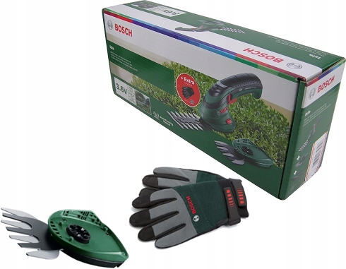 

Bosch Isio 3,6V Nożyce Do Trawy Rękawiczki