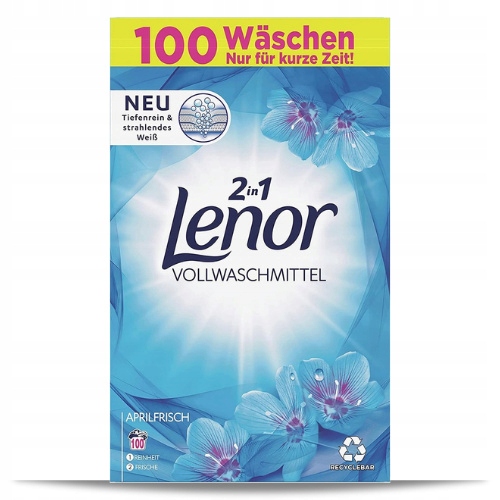 

Lenor Niemiecki Niebieski Proszek do Prania 100 pr