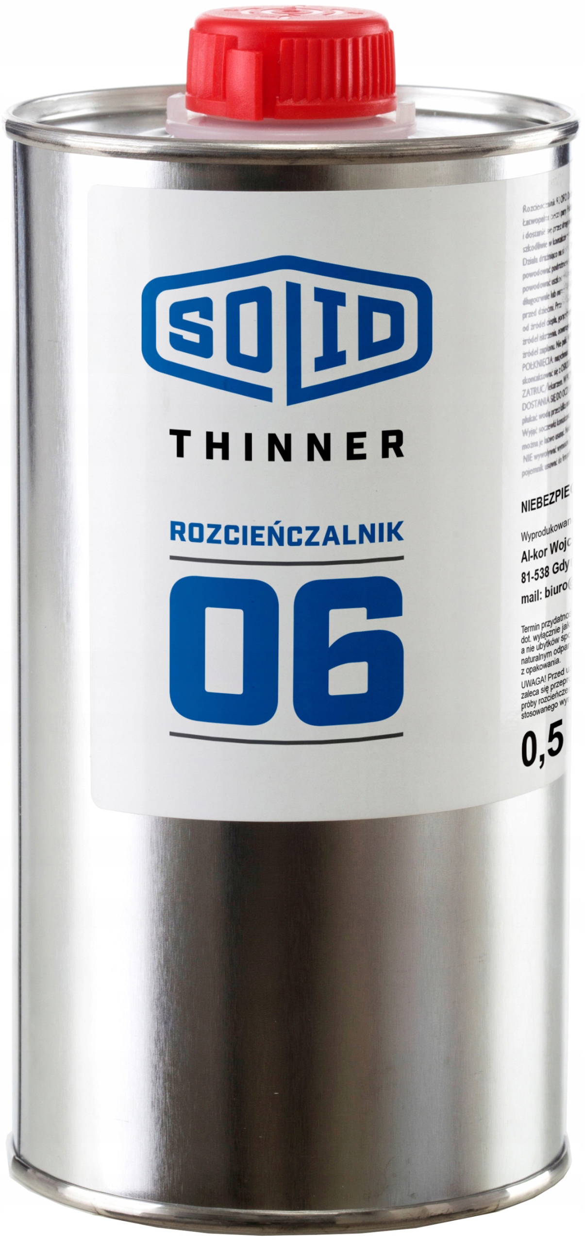 

Rozcieńczalnik rozpuszczalnik do poliuretanów 0,5L