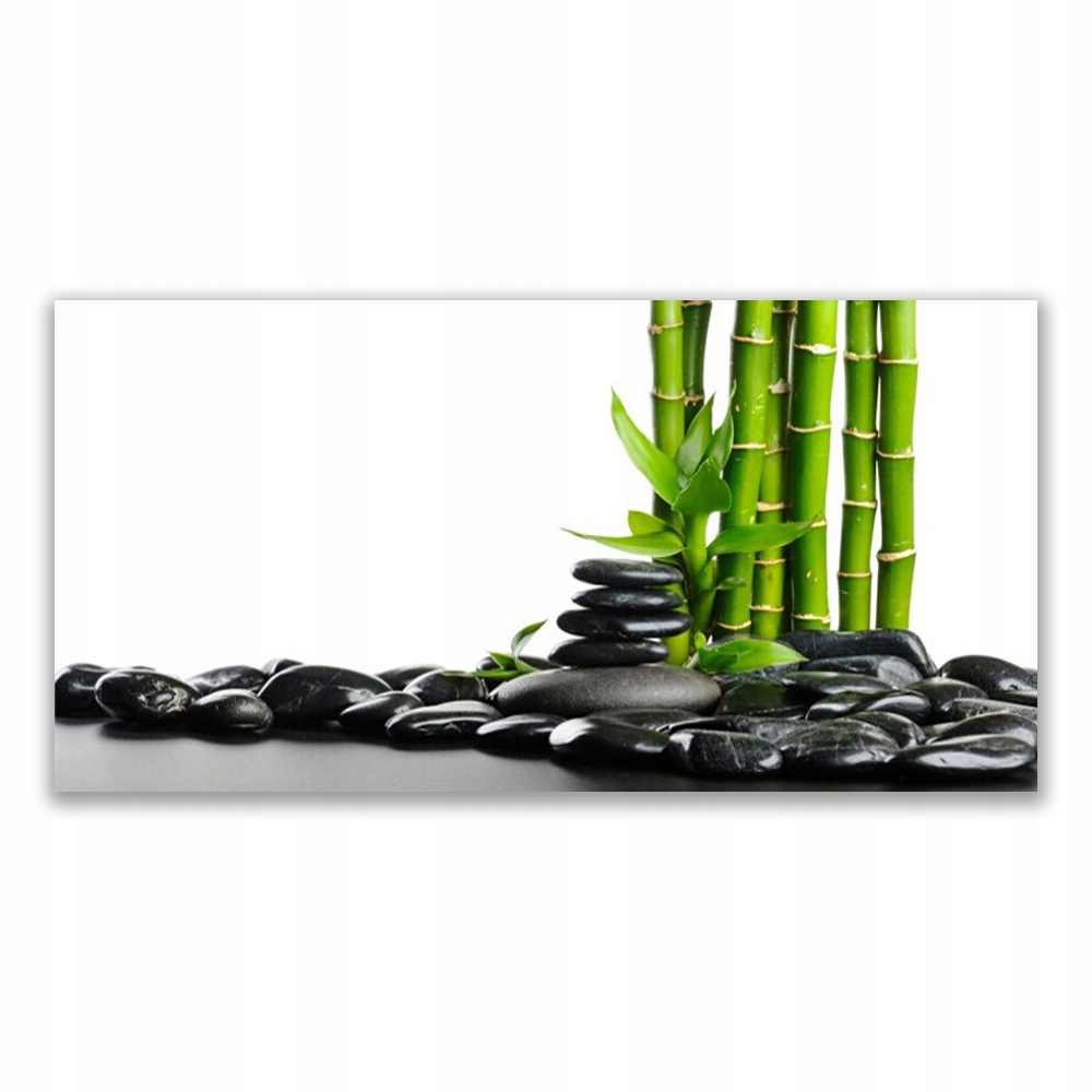 

Obraz akryl z grafiką 140x70 Bambus Piękna Grafika