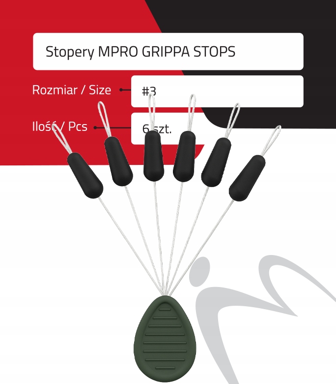 Stopery Mpro Grippa Stops 6szt. MatchPRO nr3