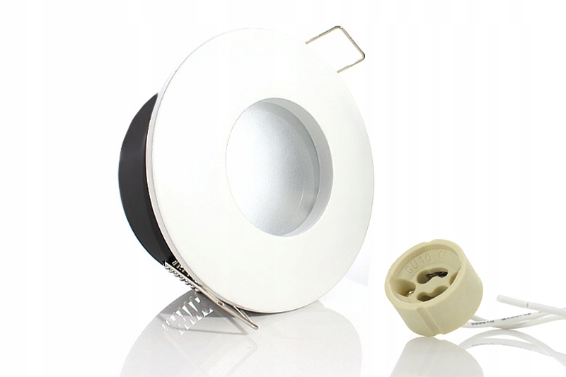 Oprawa HALOGENOWA STAŁA LED IP64 z gniazdem GU10 Rodzaj gwintu GU10