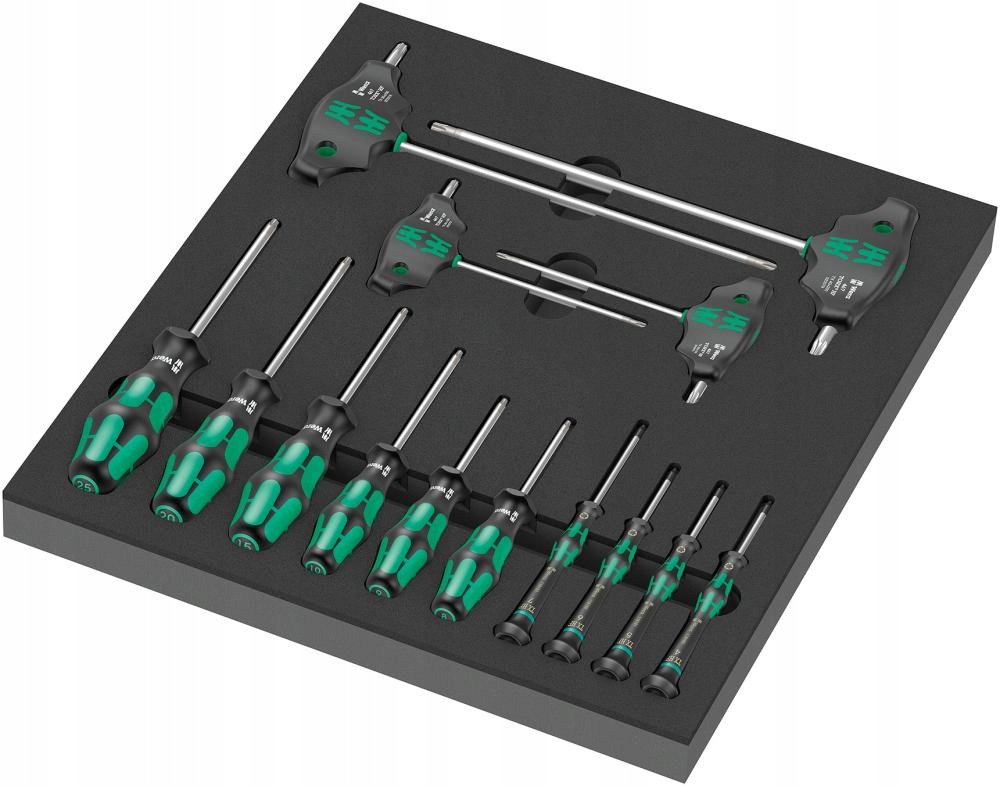 Nástrojový modul 2/3 šroubováky, šroubováky Torx Hf 9712 Wera