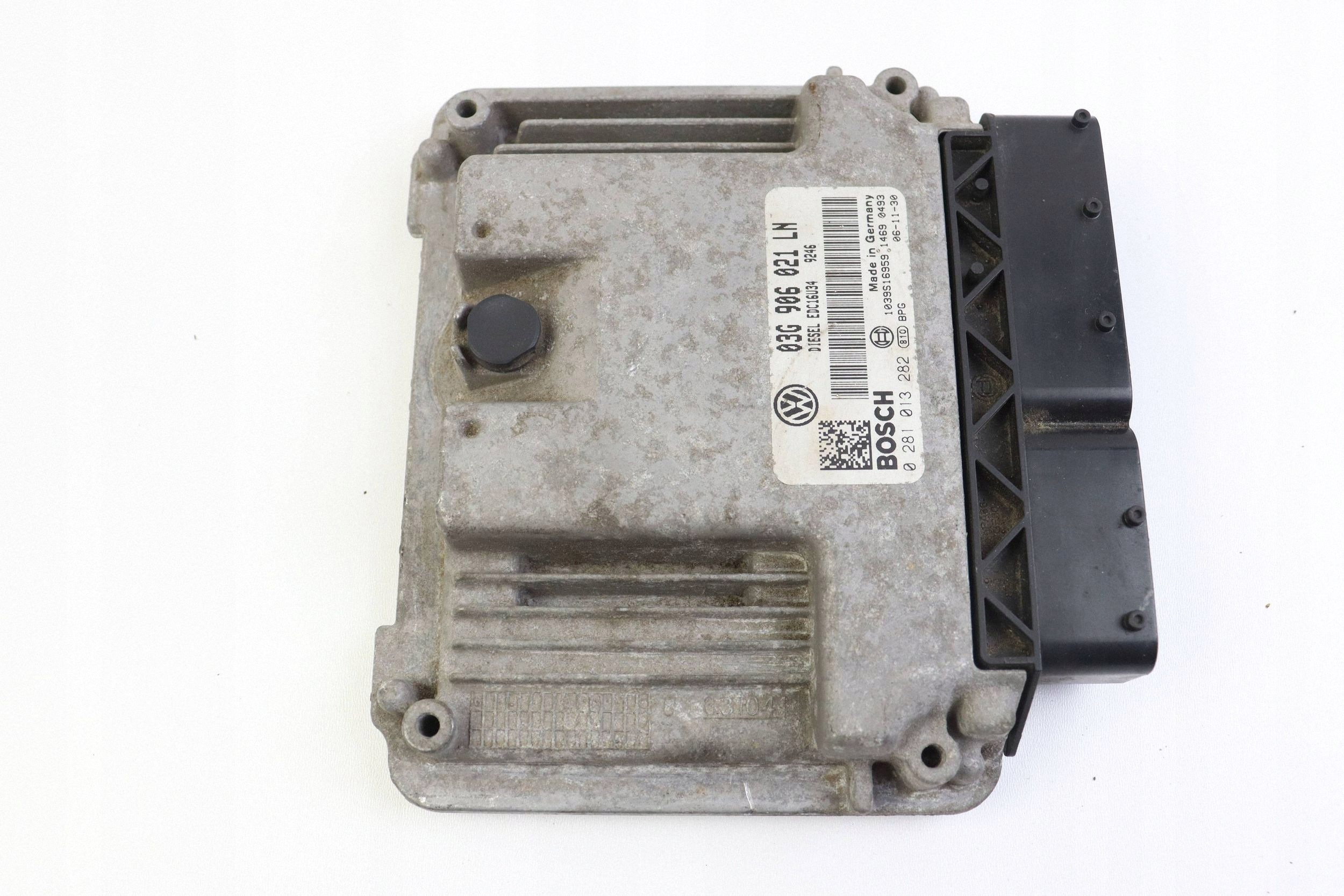 SEAT ALTEA e modulo computer Motore 1.9 TDI 03G906021LN 0281013282