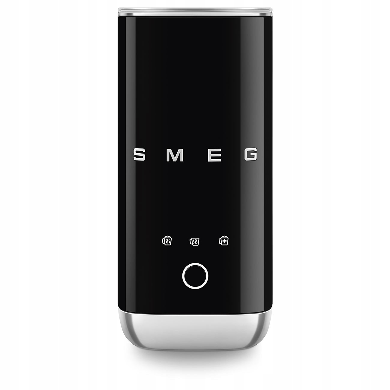 Mini napeňovač mlieka čierny 120 ml Smeg 50's Style