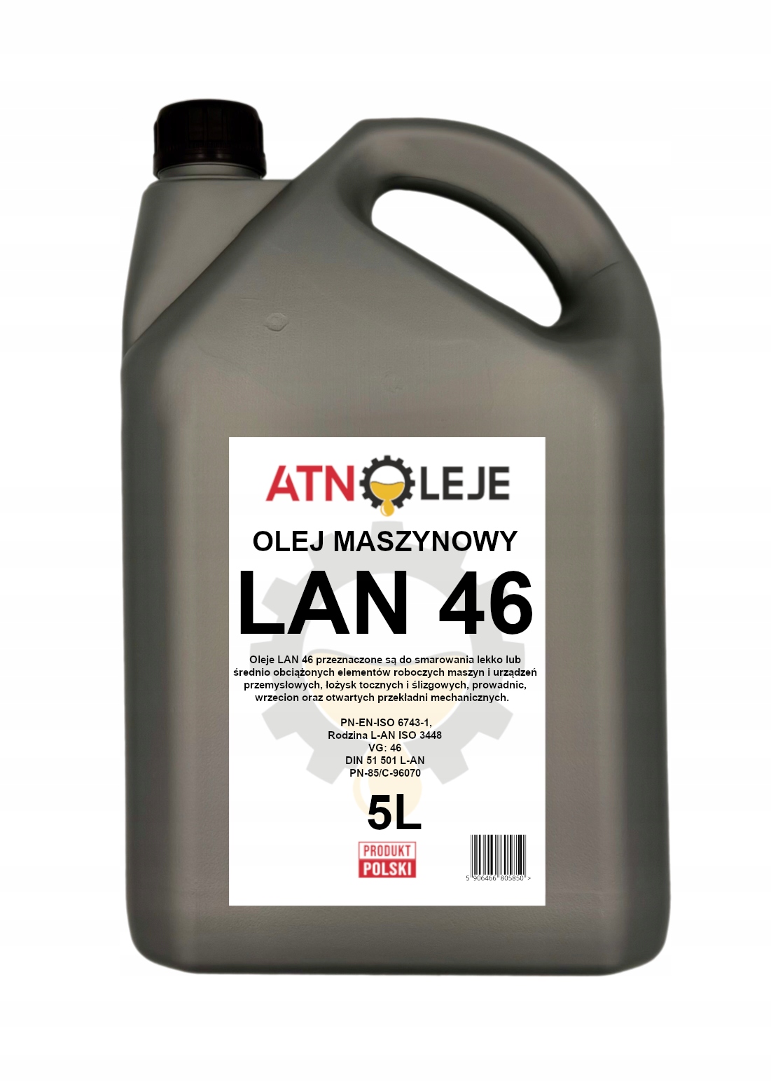 Olej Maszynowy An 46 5L AN46 L-AN46 VG46 Lan 46