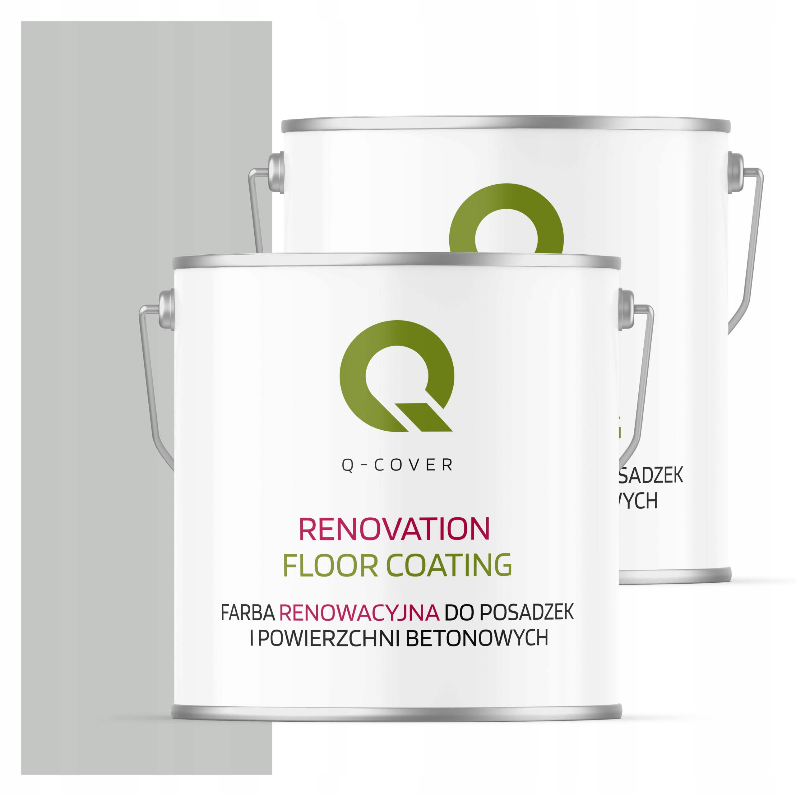 Ochranná farba na podlahy Betón Renovačná šedá svetlá 7035 polomatná 5L