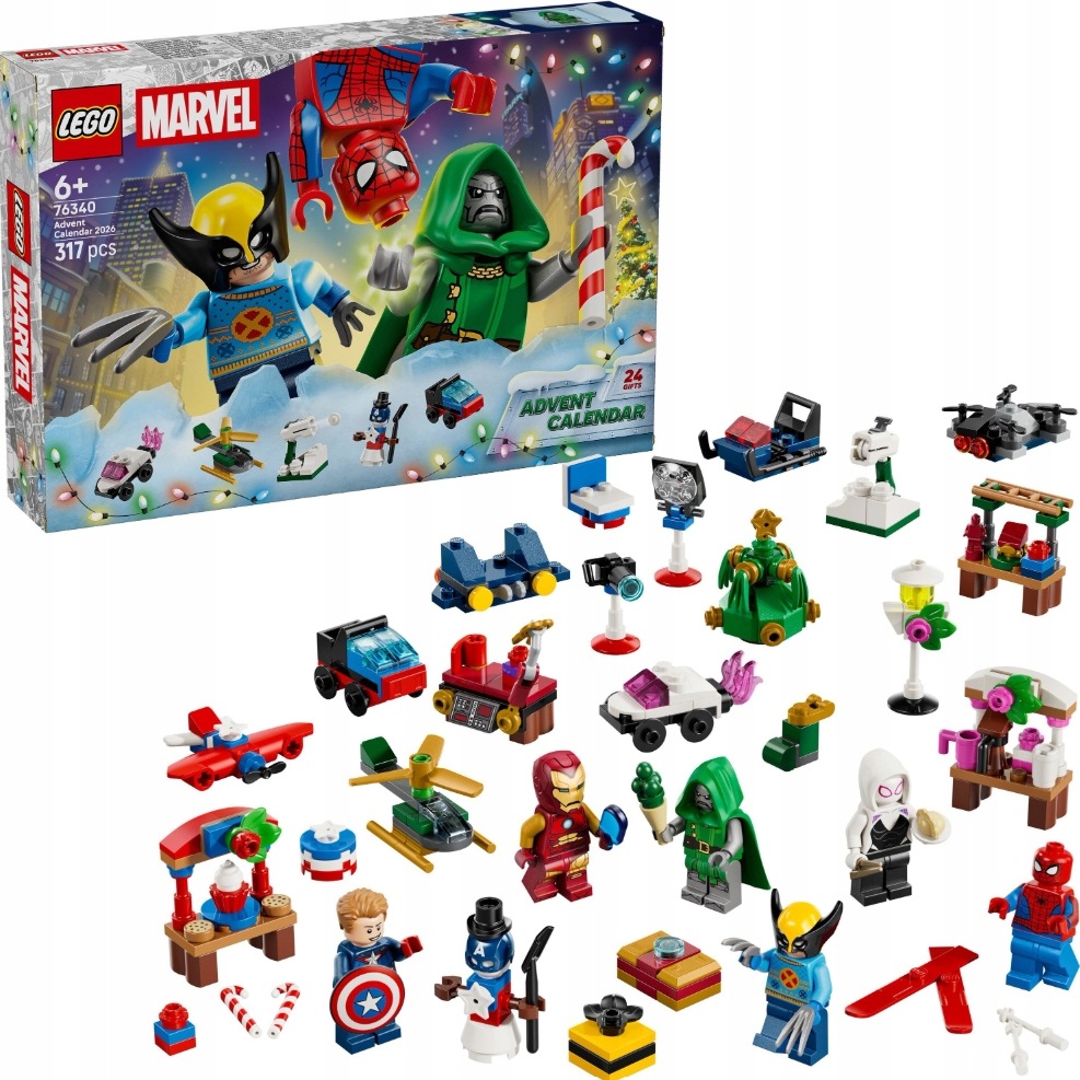 Lego 76340 Marvel Adventní kalendář na rok 2026