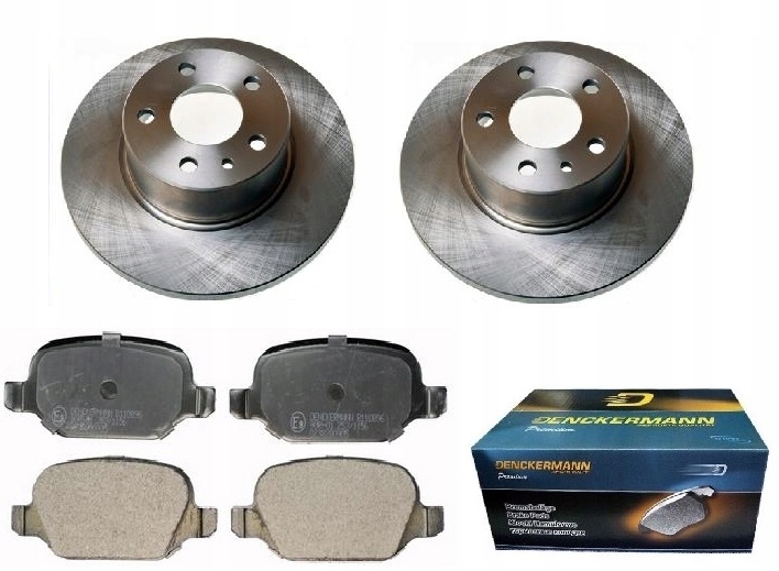 Kotouče Alfa Romeo 147 156 Zadní Sada 251 mm