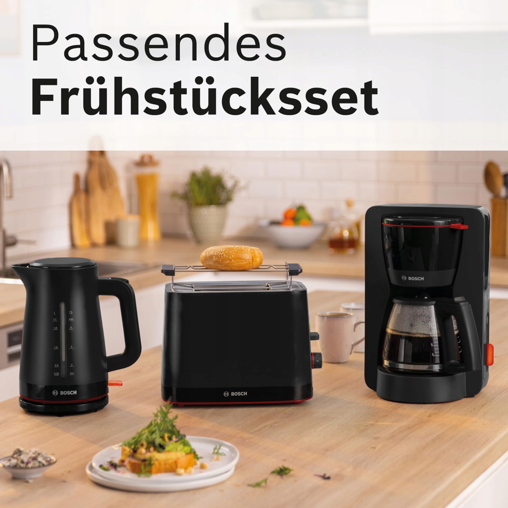 BOSCH Kompaktowy Toster MyMoment TAT3M123 Czarny 800W Z Funkcją Rozmrażania — miniatura 8