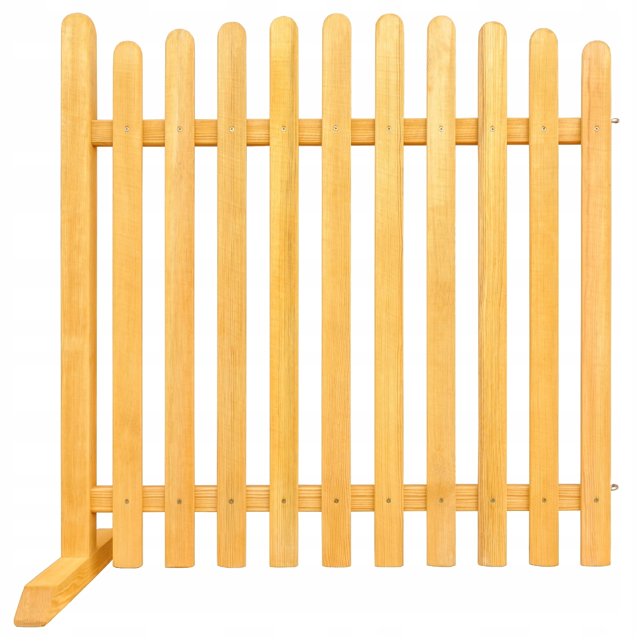 Zahradní plot s podstavci Volně stojící 100 x 100 cm Dřevěný Paraván Terasa