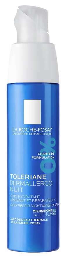 La Roche Posay Toleriane Dermallergo krem do twarzy na noc 40 ml regeneruje