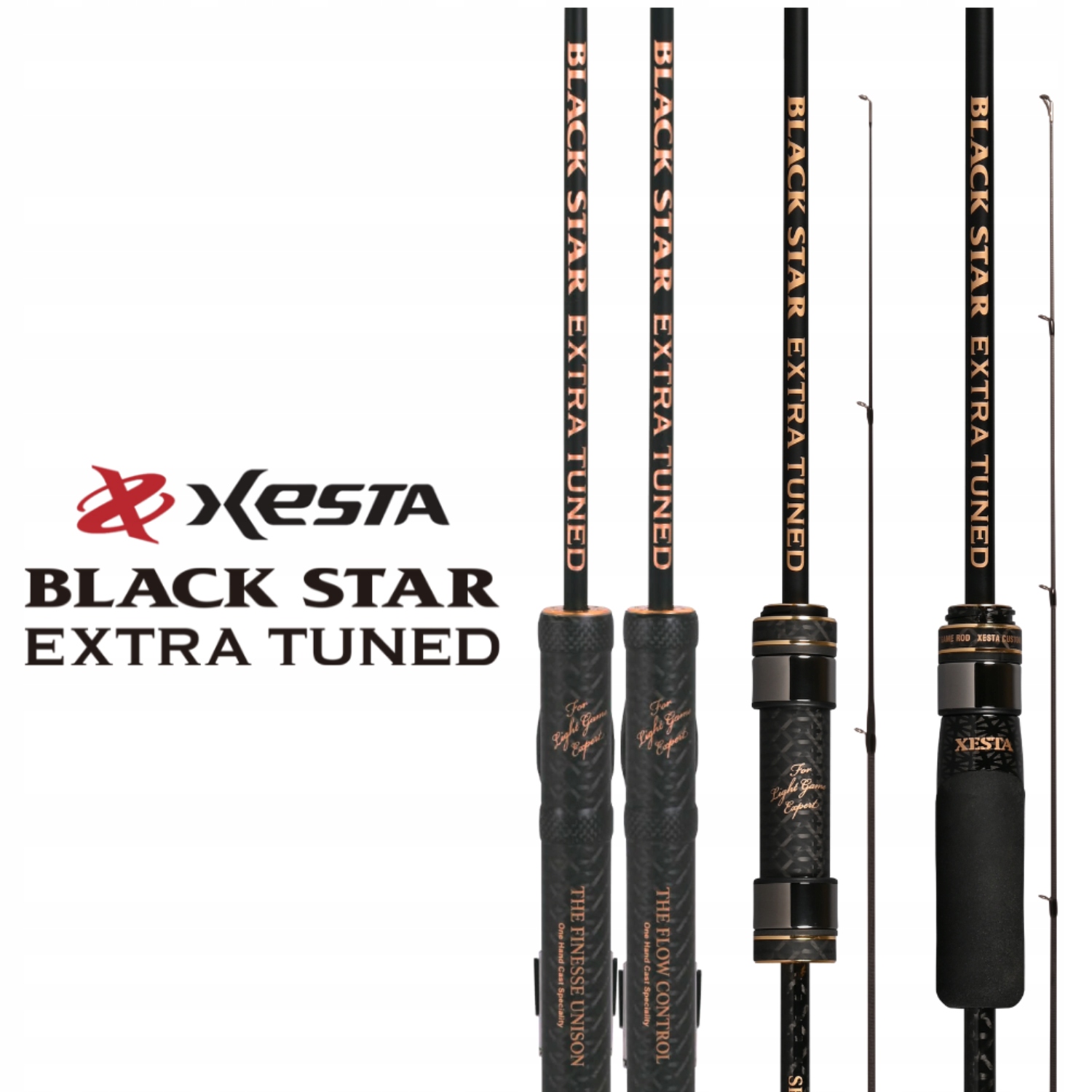Wędka spinningowa Xesta Black Star Extra Tuned S84MH-T Distance Scape