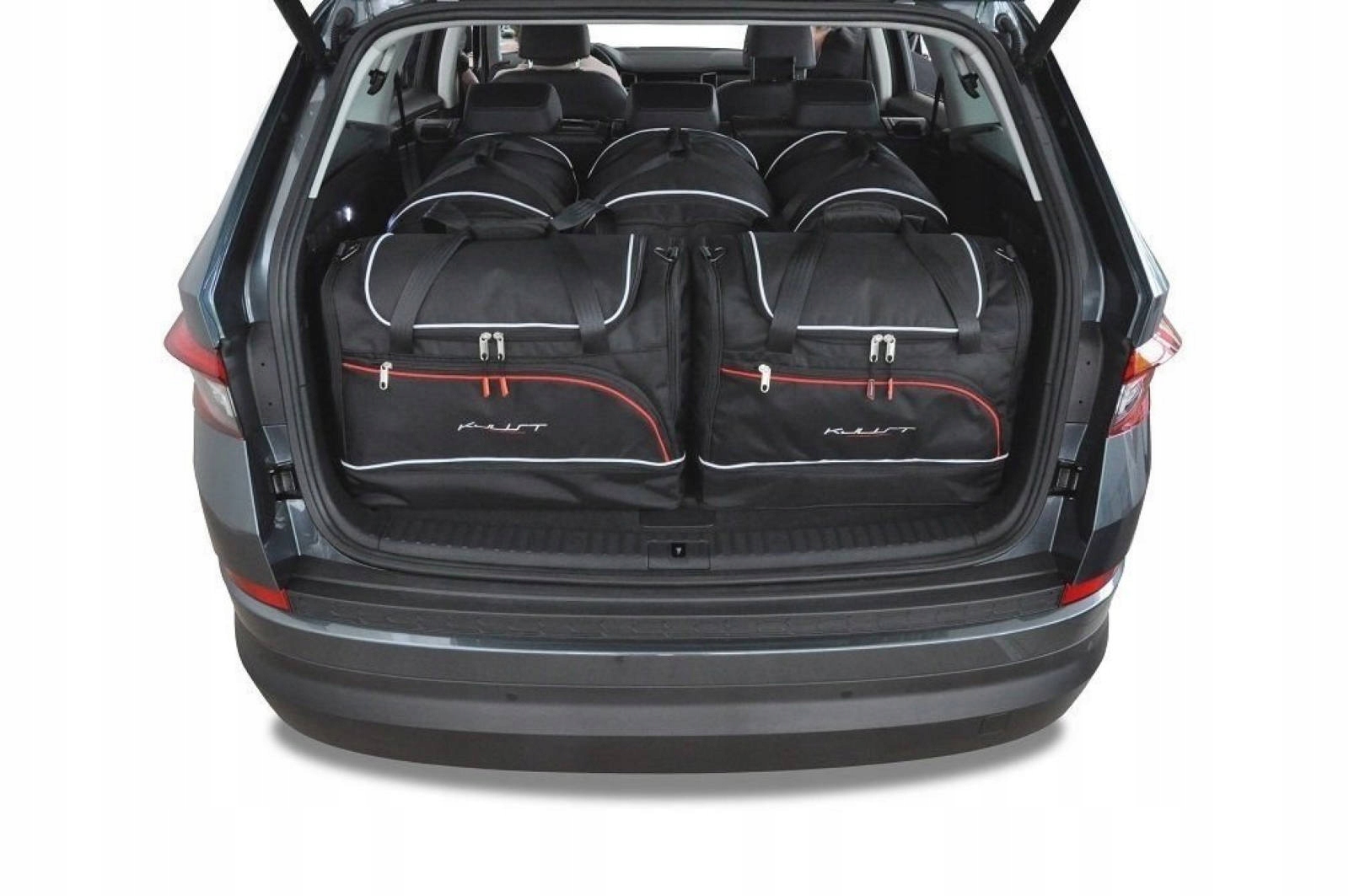 J&j Automotive Sada 5ks cestovných tašiek Sport pre Skoda Kodiaq 2016+