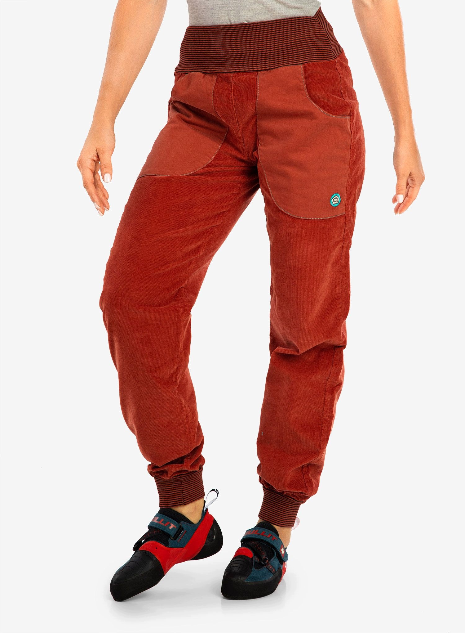 Dámské lezecké kalhoty E9 Iuppi paprika Xs