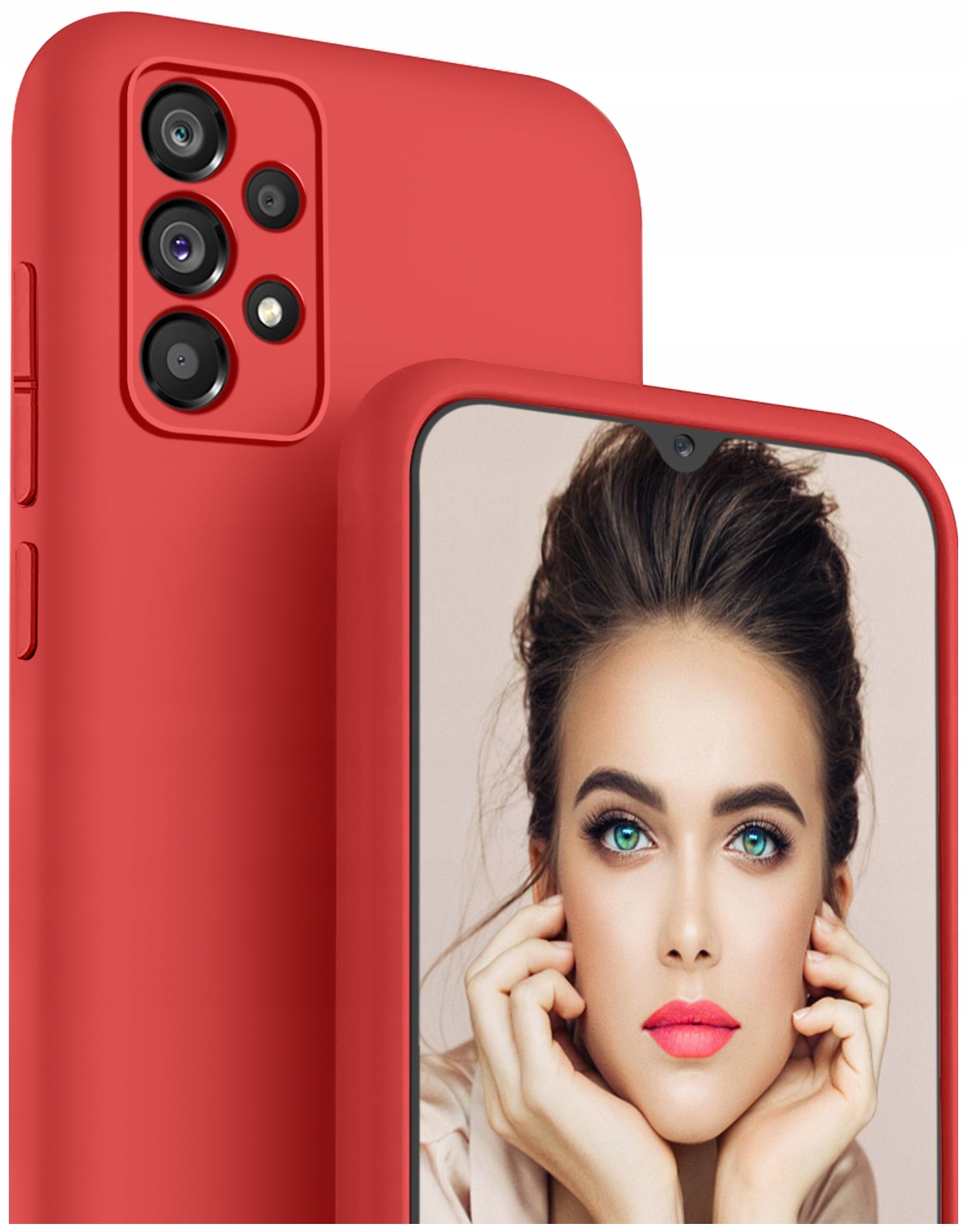

Etui Case Silicone Szkło do Samsung Galaxy A33 5G